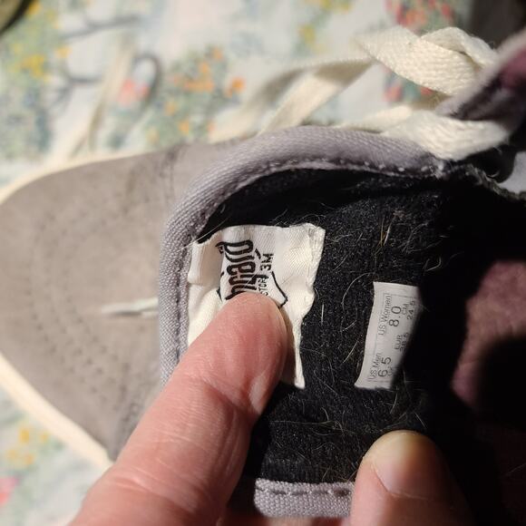 VANS Sneakers Sk8-Hi Mte "Off the Wall" Frost Gray/Prune - US Men 6.5 Women 8 - Picture 6 of 7